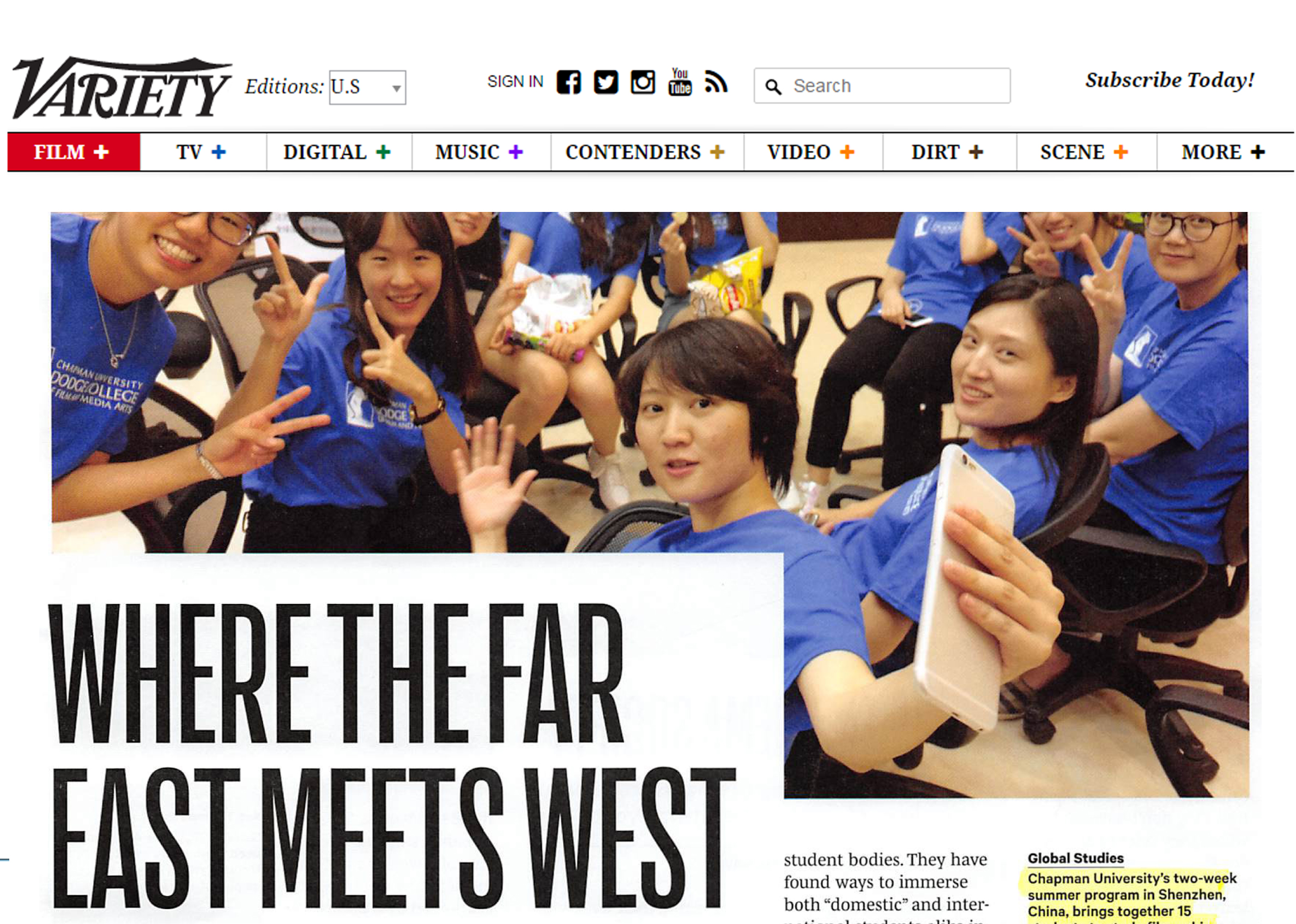 Where The Far East Meets West